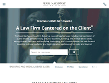 Tablet Screenshot of fnlawfirm.com